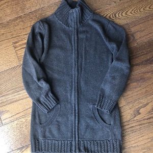Banana Republic zip up cardigan